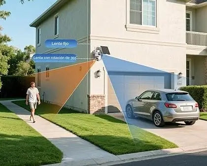 CAMARA DE SEGURIDAD SOLAR 4G CON CHIP