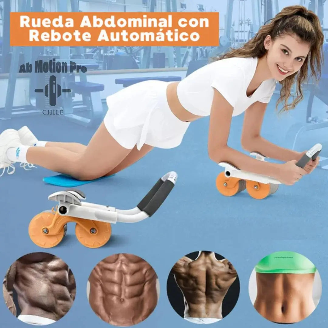 Ab Motion Pro - Rueda para fortalecer tu abdomen y esculpir tu cintura sin ir al gimnasio