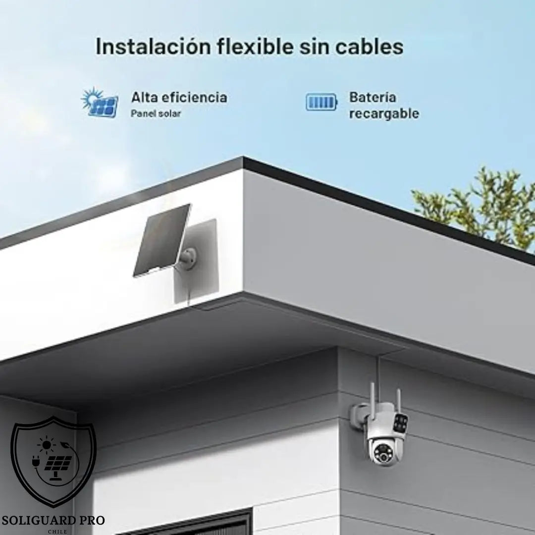 CAMARA DE SEGURIDAD SOLAR 4G CON CHIP