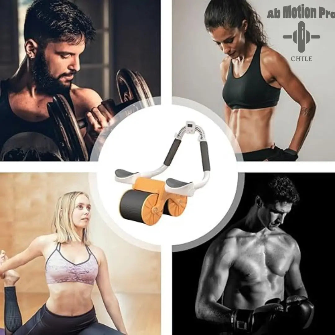 Ab Motion Pro - Rueda para fortalecer tu abdomen y esculpir tu cintura sin ir al gimnasio