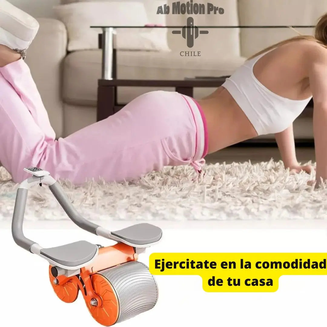 Ab Motion Pro - Rueda para fortalecer tu abdomen y esculpir tu cintura sin ir al gimnasio