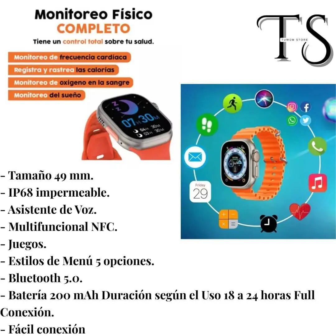 Pack Mochila Urban Lock + Smart Watch + Audífonos Bluetooth